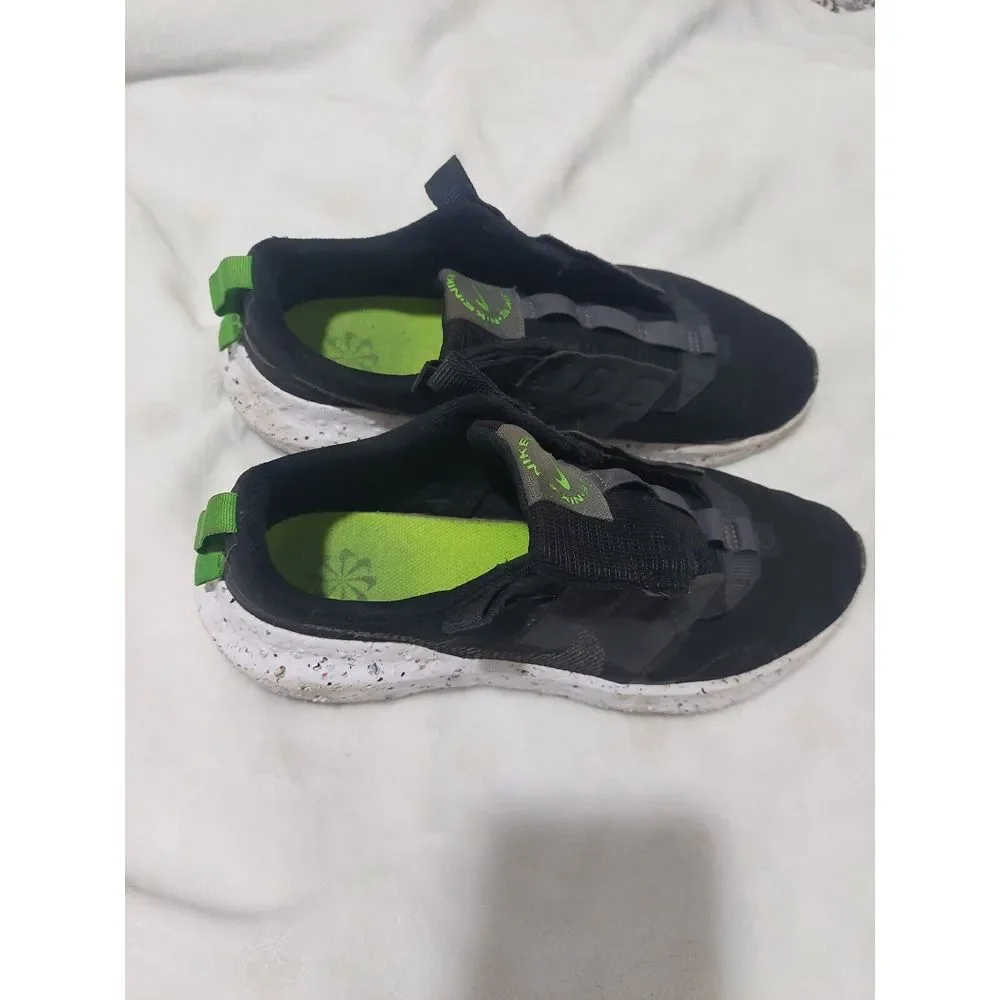 Nike Crater Impact sneakers‎ Black Grey White Green DB2477-001 Men's size 11.5